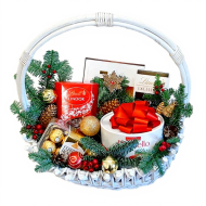 Новогодняя корзина №6 Новогодняя корзина №6
